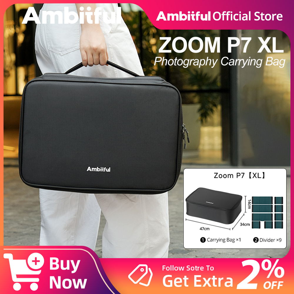 Drone Aerial Photography - Ambitful ZOOM P7II XL 写真撮影用収納バッグ 旅行バッグ