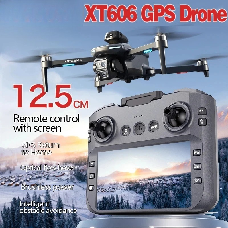Drone Photogrammetry - オリジナルXT606 MAX GPSドローン 4Kプロフェッショナル 8K HDカメラ