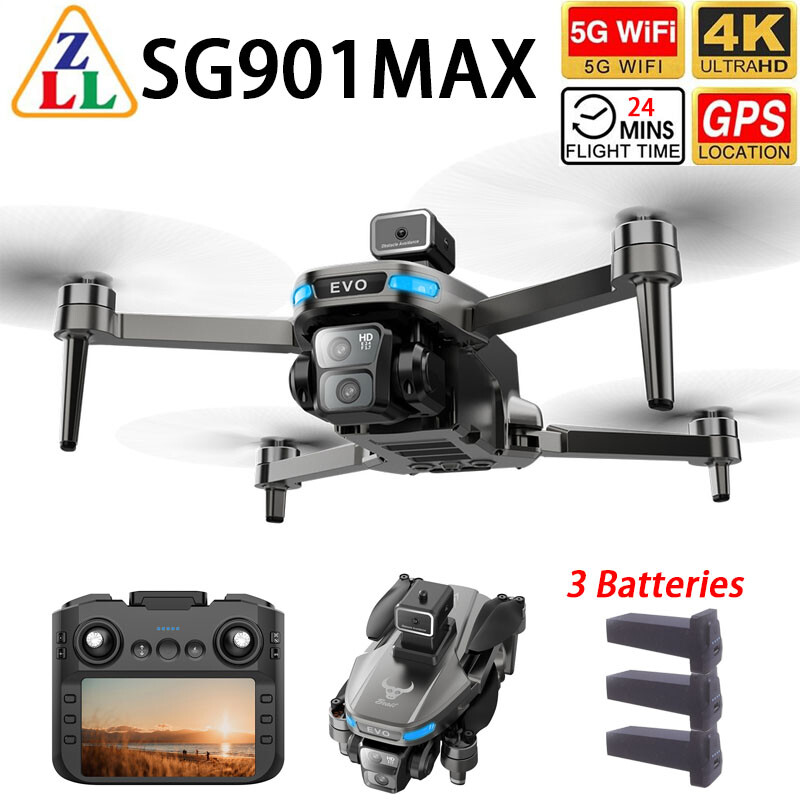 Drone Mapping - ZLL SG901MAX ドローン GPS WIFI FPV