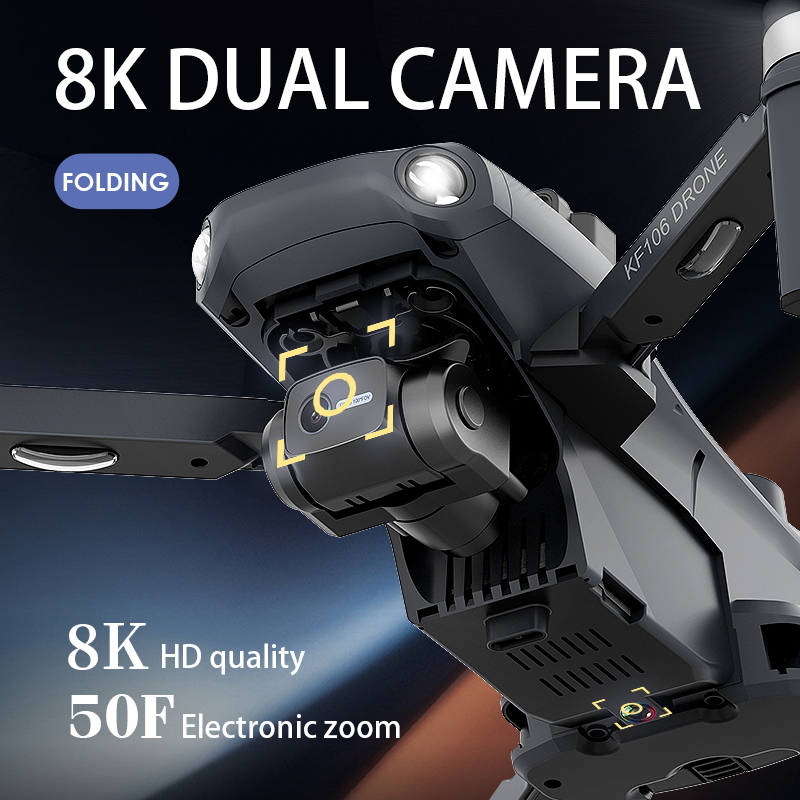 2022 新 KF106 最大ドローン 8K プロフェッショ - Drone Photogrammetry のレビューと価格