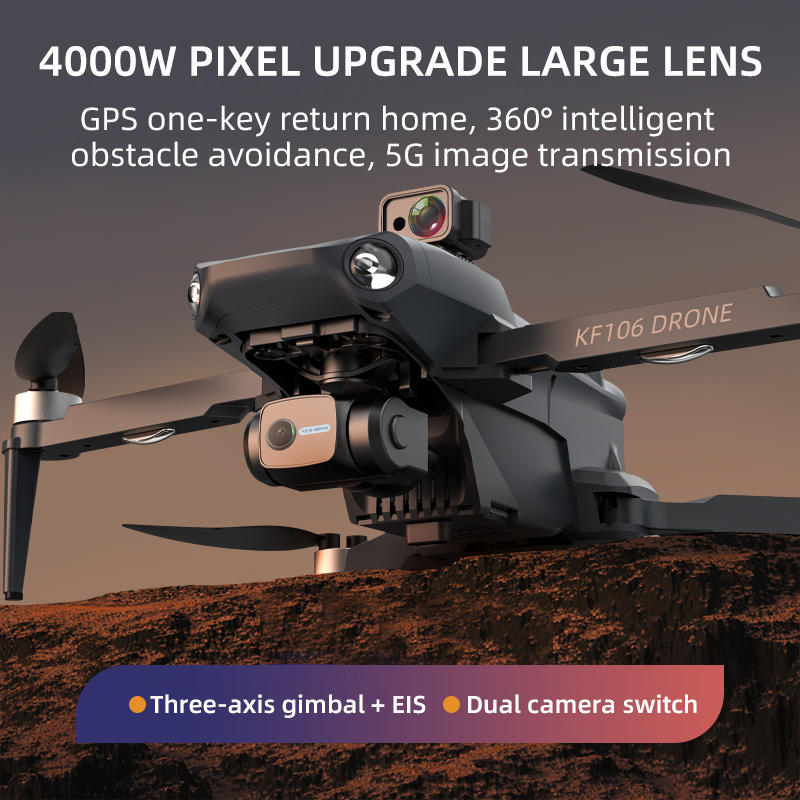 2022 新 KF106 最大ドローン 8K プロフェッショ - Drone Photogrammetry のレビューと価格