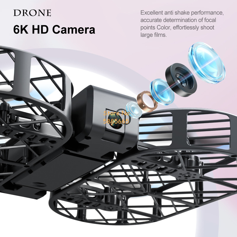 8K HD カメラ 360 °   保護オプティカルフローロ - Drone Video Production のレビューと価格