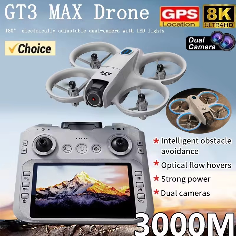 2026 GT3Max HD 8K RCドローン 広角カメラ - Drone Photogrammetry のレビューと価格