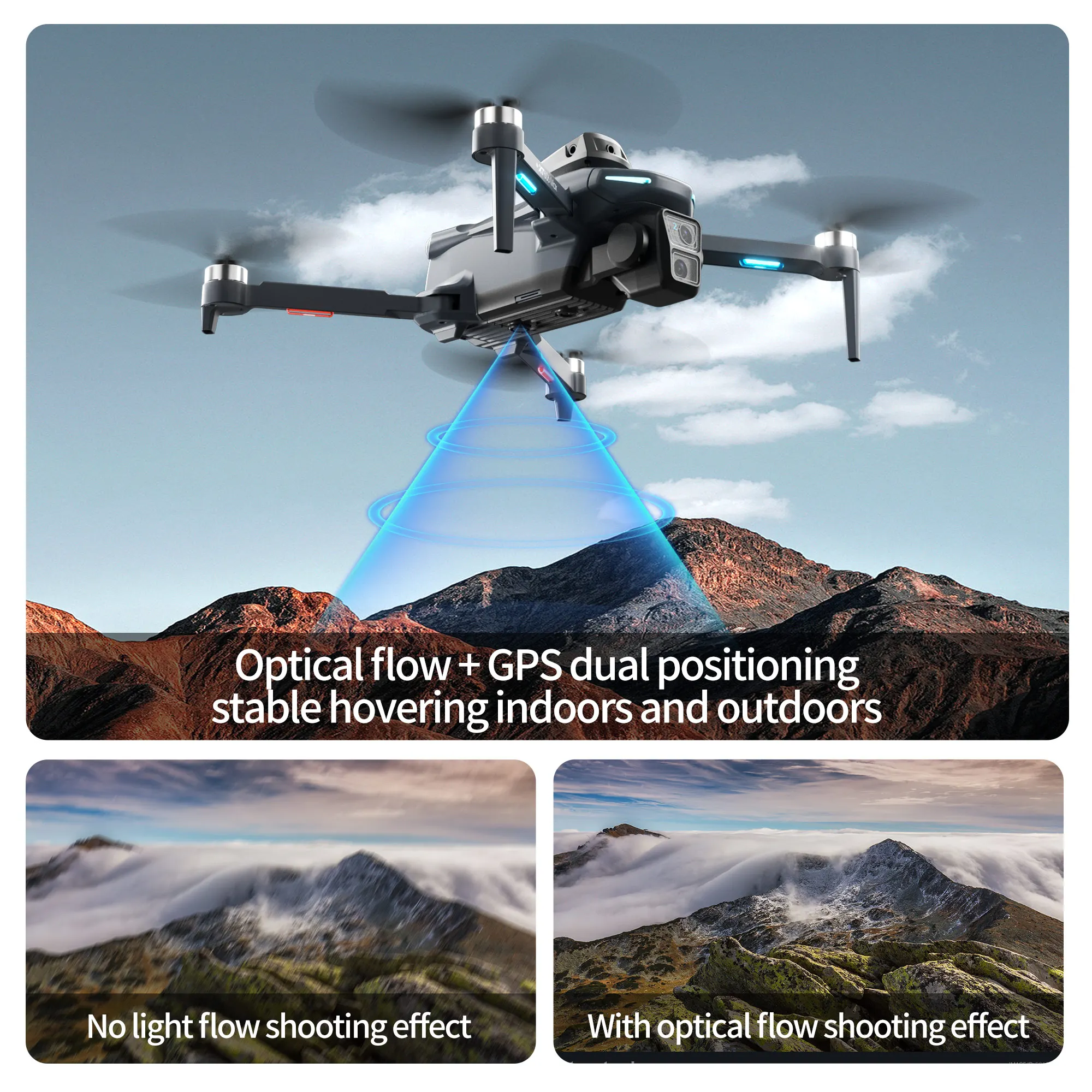 オリジナルXT606 MAX GPSドローン HD 8K プ - Drone Multispectral のレビューと価格