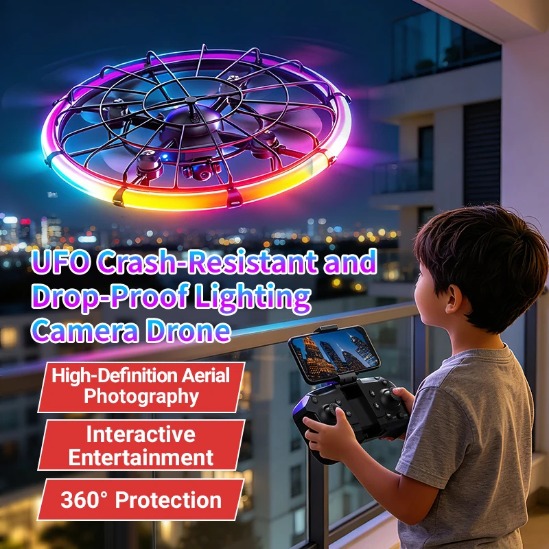JJRC H145 UFO RCドローン、デュアルHDレンズ - Drone Aerial Photography のレビューと価格