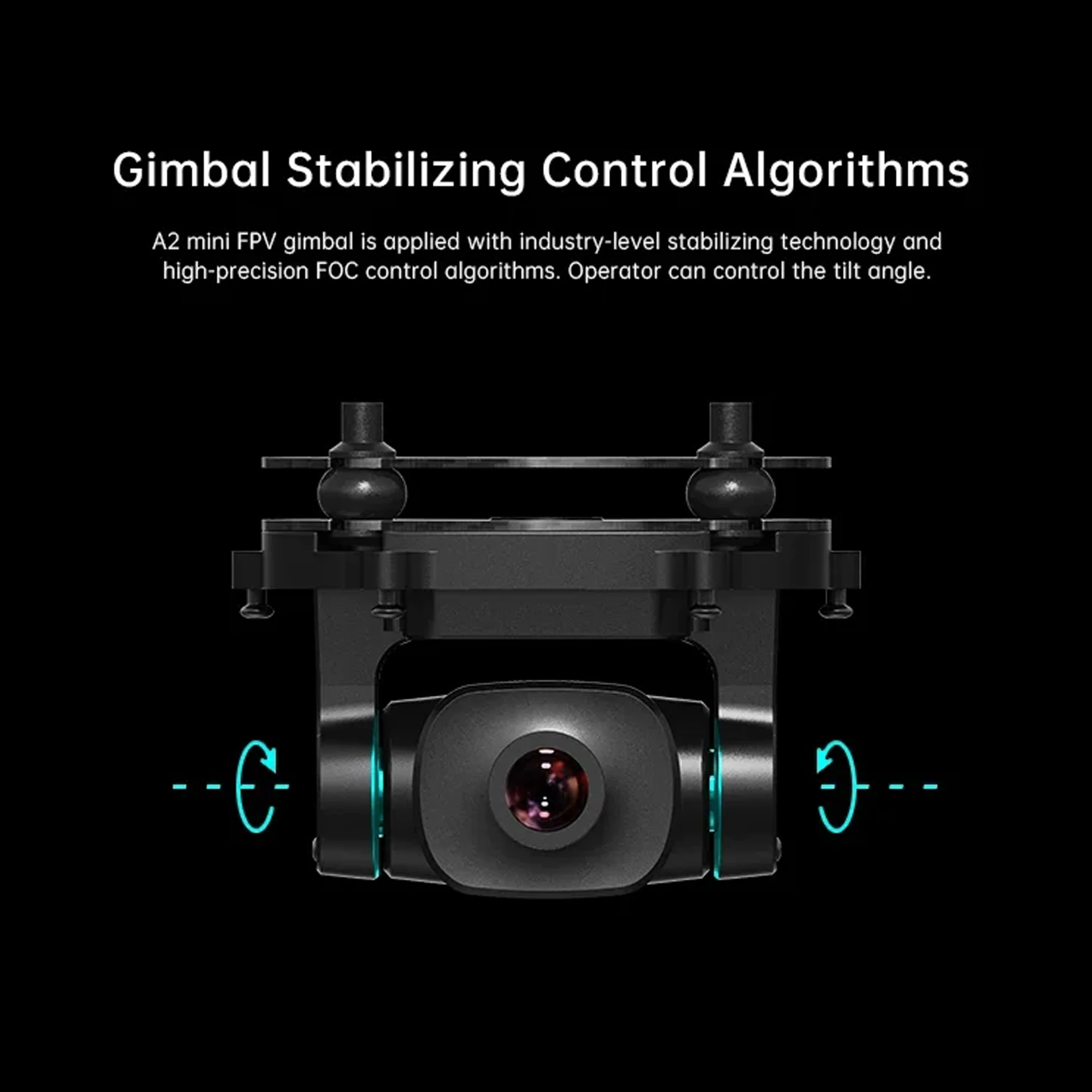 SIYI A2 ミニ シングルアクシス FPV ジンバル 1 - Drone Video Production のレビューと価格